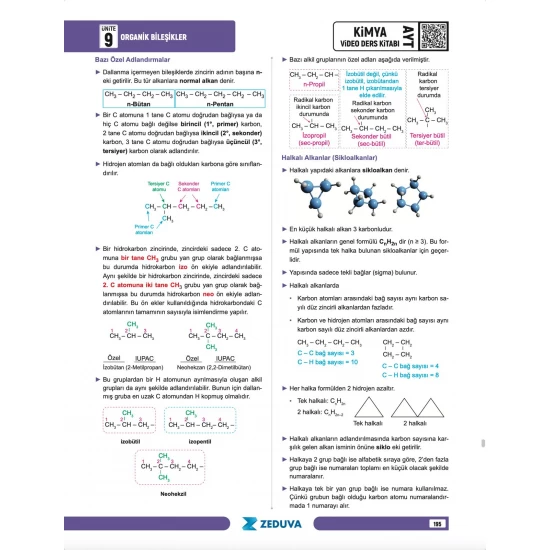 Zeduva Yayınları Meschemy Kimya AYT Kimya 1 Kitap 3 Kamp Video Ders Kitabı