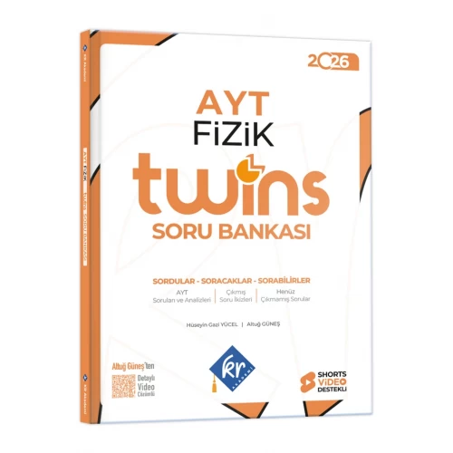 2026 AYT Twins Fizik Soru Bankası Altuğ Güneş KR Akademi Yayınları