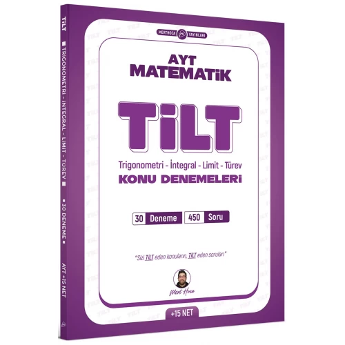 Mert Hoca AYT TİLT Denemeleri Trigonometri İntegral Limit Türev 30'lu Deneme