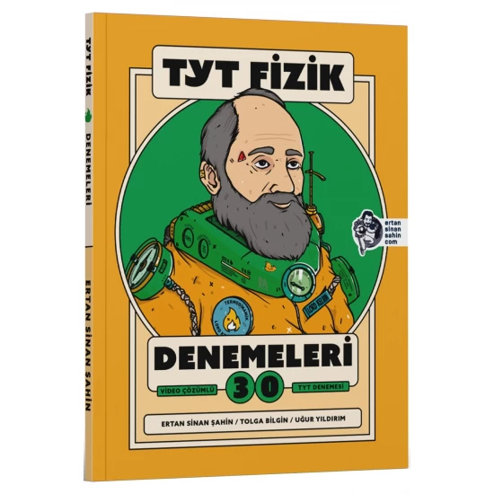 Ertan Sinan Şahin TYT Fizik Denemeleri Video Çözümlü 30 TYT Denemesi KR Akademi Yayınları