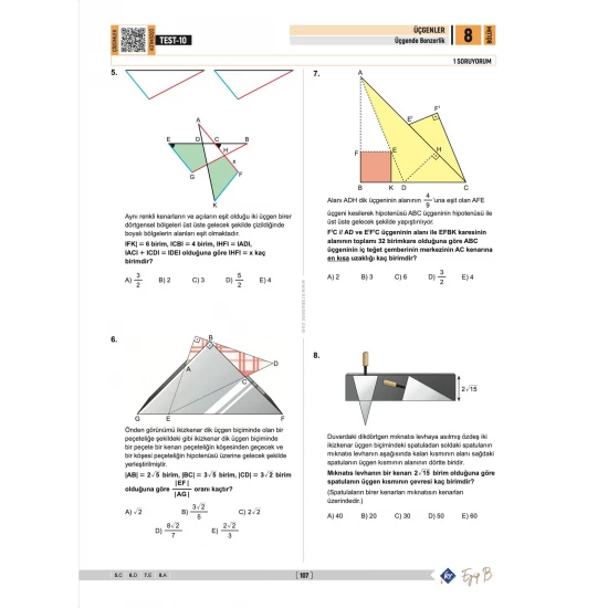Eyüp B. TYT AYT Geometri Soru Bankası