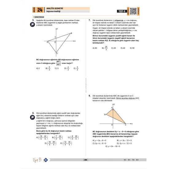 Eyüp B. TYT AYT Geometri Soru Bankası