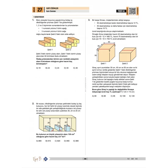 Eyüp B. TYT AYT Geometri Soru Bankası