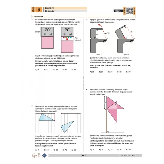 Eyüp B. TYT AYT Geometri Soru Bankası