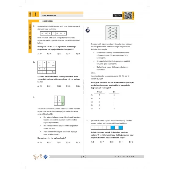 Eyüp B. TYT Matematik Soru Bankası