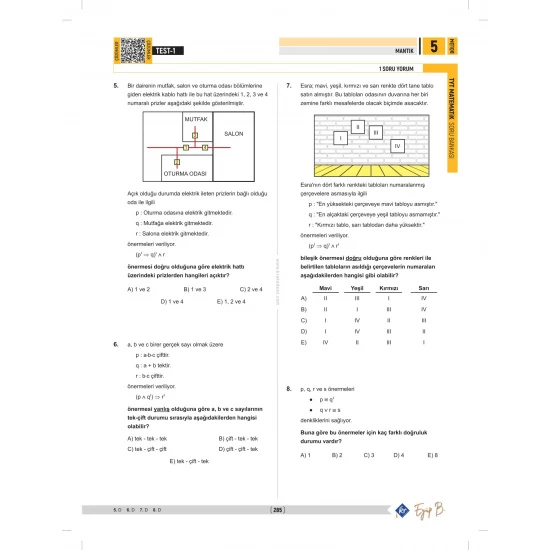Eyüp B. TYT Matematik Soru Bankası