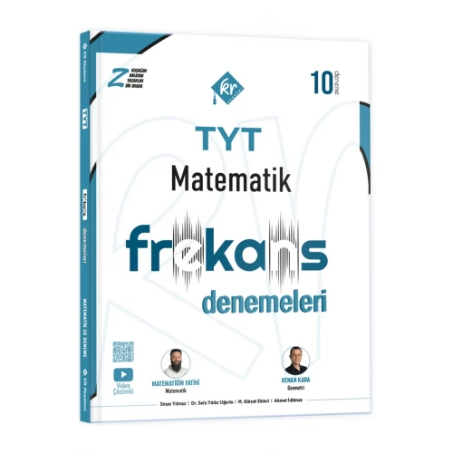 TYT Matematik 10'lu Frekans Denemeleri KR Akademi Yayınları TYT Matematik 10'lu Frekans Denemeleri KR Akademi Yayınları