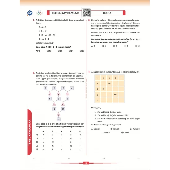 Gerçel Matematik DGS KPSS ALES Soru Bankası