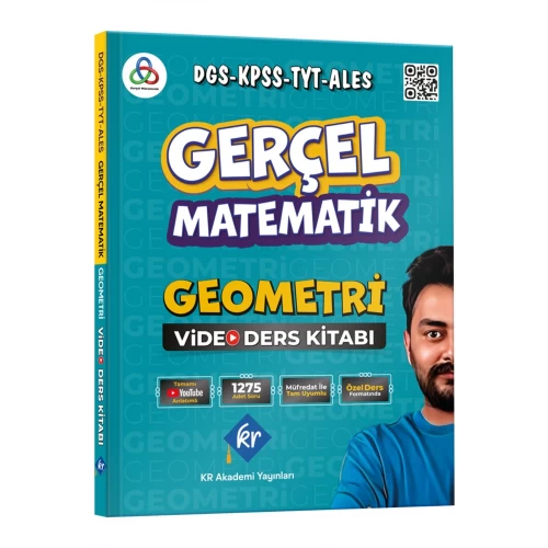 Gerçel Matematik DGS KPSS TYT ALES Geometri Video Ders Kitabı