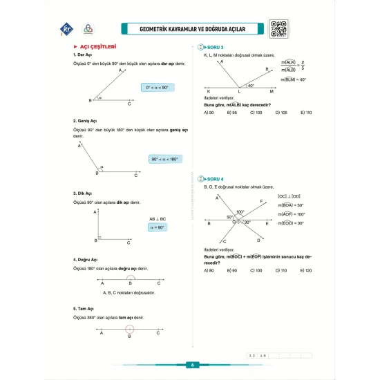 Gerçel Matematik DGS KPSS TYT ALES Geometri Video Ders Kitabı