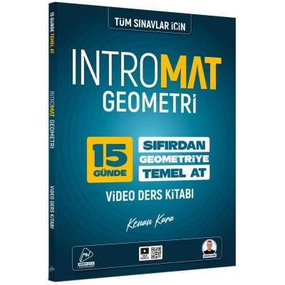 Mert Hoca Yayınları Kenan Kara 15 Günde İntroMat Geometri Video Ders Kitabı Mert Hoca Yayınları Kenan Kara 15 Günde İntroMat Geometri Video Ders Kitabı