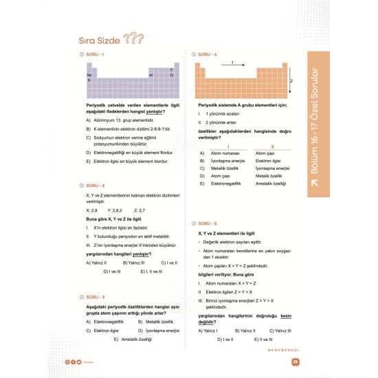 Kimya Özel TYT Kimya Video Ders Kitabı KR Akademi Yayınları