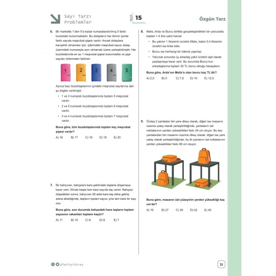 Matematik Karavanı TYT Matematik Tarz Problemler  KR Akademi Yayınları
