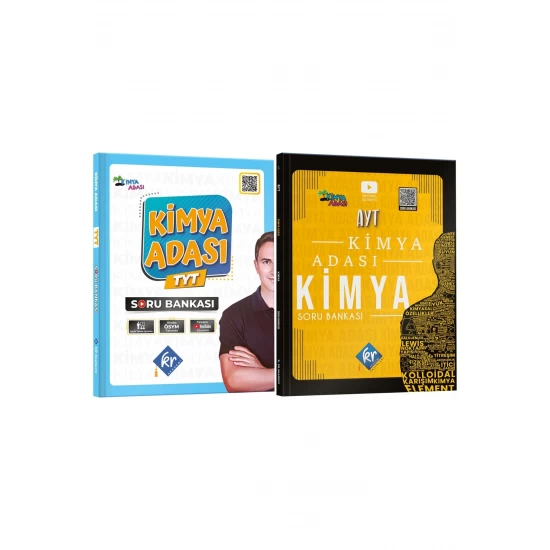 Kimya Adası TYT - AYT Kimya Soru Bankası Seti