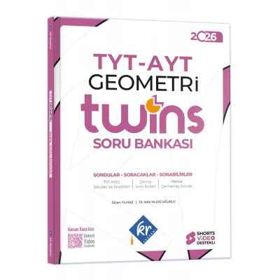 2026 TYT - AYT Twins Geometri Soru Bankası KR Akademi Yayınları