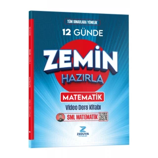 Zeduva Yayınları SML Matematik 12 Günde Zemin Hazırla Matematik