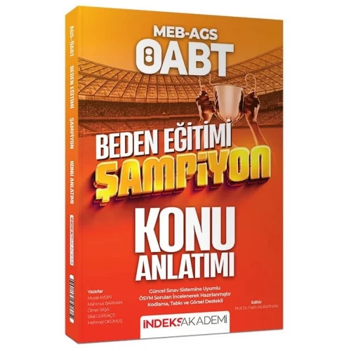 İndeks Akademi ÖABT MEB-AGS Beden Eğitimi Şampiyon Konu Anlatım