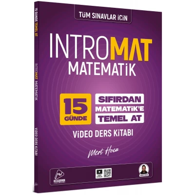 Mert Hoca Yayınları 15 Günde İntroMat Matematik Video Ders Kitabı Mert Hoca Yayınları 15 Günde İntroMat Matematik Video Ders Kitabı