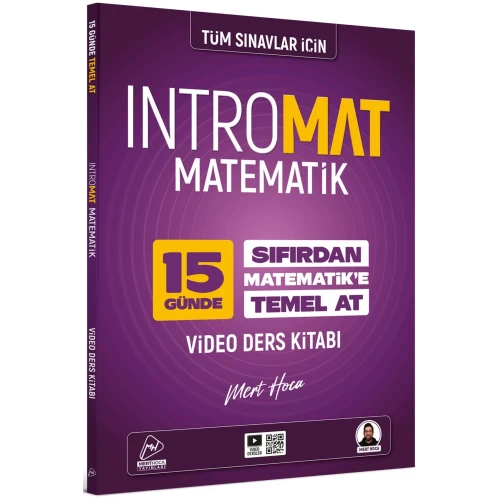 Mert Hoca Yayınları 15 Günde İntroMat Matematik Video Ders Kitabı Mert Hoca Yayınları 15 Günde İntroMat Matematik Video Ders Kitabı