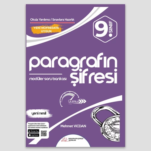 Paragrafın Şifresi Yayınları 9. Sınıf Paragraf Modüler Soru Bankası