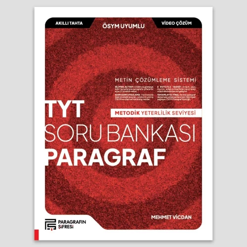 Paragrafın Şifresi Yayınları TYT Metodik Paragraf Soru Bankası