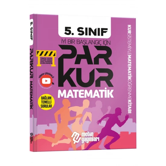Metin Yayınları 5. Sınıf Parkur Matematik Öğrenme Kitabı Metin Yayınları 5. Sınıf Parkur Matematik Öğrenme Kitabı