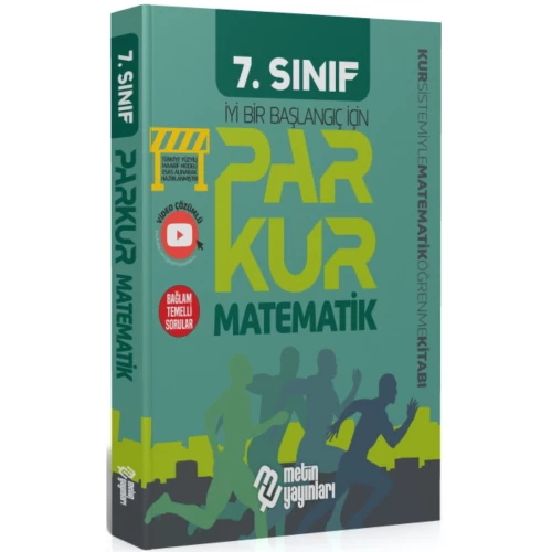 Metin Yayınları 7. Sınıf Parkur Matematik Öğrenme Kitabı Metin Yayınları 7. Sınıf Parkur Matematik Öğrenme Kitabı