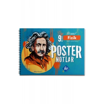 9. Sınıf Maarif Modeli Fizik Poster Notlar KR Akademi Yayınları 9. Sınıf Maarif Modeli Fizik Poster Notlar KR Akademi Yayınları