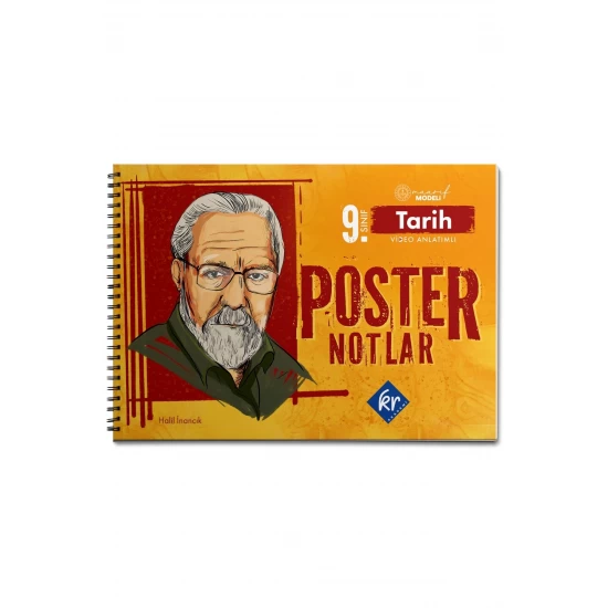 9. Sınıf Maarif Modeli Tarih Poster Notlar KR Akademi Yayınları
