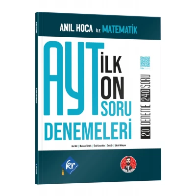 Anıl Hoca İle Matematik AYT İlk 10 Soru Denemeleri KR Akademi Yayınları