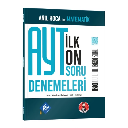 Anıl Hoca İle Matematik AYT İlk 10 Soru Denemeleri KR Akademi Yayınları
