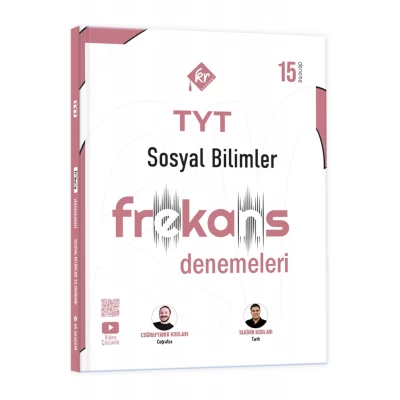 TYT Sosyal Bilimler 15'li Frekans Denemeleri KR Akademi Yayınları