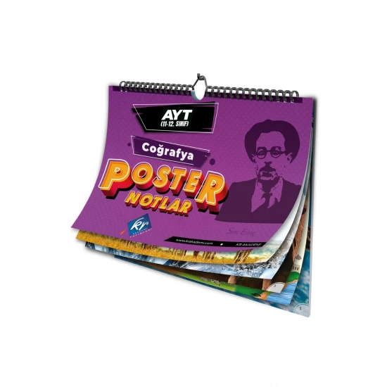 AYT Coğrafya Poster Notlar KR Akademi Yayınları