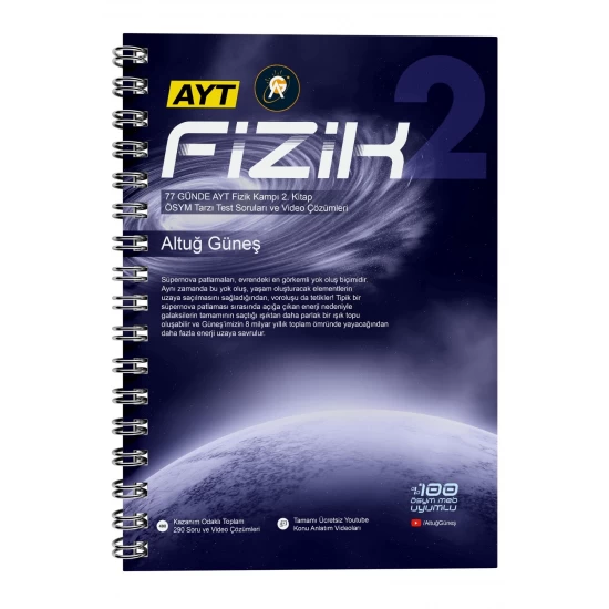 Altuğ Güneş 77 Günde AYT Fizik Kampı 2. Kitap Altuğ Güneş 77 Günde AYT Fizik Kampı 2. Kitap