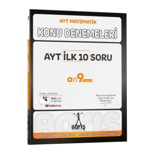 Barış Yayınları AYT İlk 10 Soru Konu Denemeleri