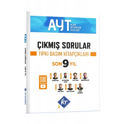 AYT Çıkmış Sorular Son 9 Yıl Tıpkı Basım Kitapçıkları KR Akademi Yayınları AYT Çıkmış Sorular Son 9 Yıl Tıpkı Basım Kitapçıkları KR Akademi Yayınları