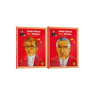 Celal Hoca AYT Kimya Video Ders Kitabı ve Soru Bankası Seti KR Akademi Yayınları