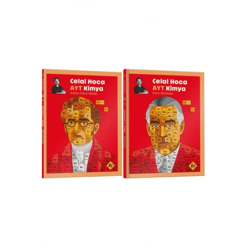 Celal Hoca AYT Kimya Video Ders Kitabı ve Soru Bankası Seti KR Akademi Yayınları Celal Hoca AYT Kimya Video Ders Kitabı ve Soru Bankası Seti KR Akademi Yayınları