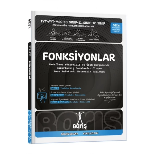Barış Yayınları Fonksiyonlar Matematik Fasikülleri