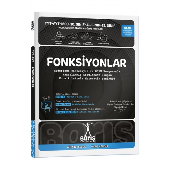 Barış Yayınları Fonksiyonlar Matematik Fasikülleri