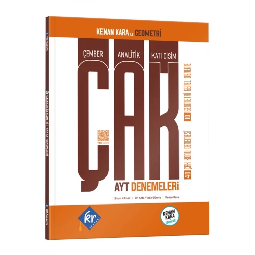 Kenan Kara İle ÇAK AYT Denemeleri KR Akademi Yayınları