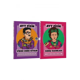 Ertan Sinan Şahin AYT Fizik Video Ders Kitabı ve Soru Bankası Seti KR Akademi Yayınları