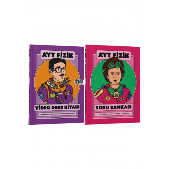 Ertan Sinan Şahin AYT Fizik Video Ders Kitabı ve Soru Bankası Seti KR Akademi Yayınları