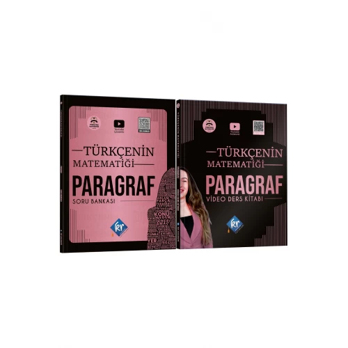 Gamze Hoca Türkçenin Matematiği Tüm Sınavlar İçin Paragraf Video Ders Kitabı & Soru Bankası Seti