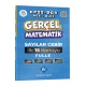 Gerçel Matematik KPSS DGS AGS ALES Sayılar Cebir İlk 15 Konuyu Fulle