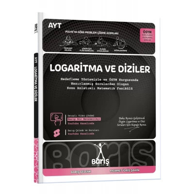 Barış Yayınları Logaritma ve Diziler Matematik Fasikülleri Barış Yayınları Logaritma ve Diziler Matematik Fasikülleri