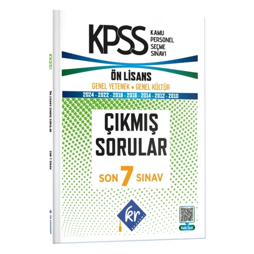 KPSS Genel Yetenek Genel Kültür Ön Lisans ÖSYM Çıkmış Soru Tıpkı Basım Son 7 Yıl Video Çözümlü Kitapçıkları KR Akademi Yayınları KPSS Genel Yetenek Genel Kültür Ön Lisans ÖSYM Çıkmış Soru Tıpkı Basım Son 7 Yıl Video Çözümlü Kitapçıkları KR Akademi Yayınları