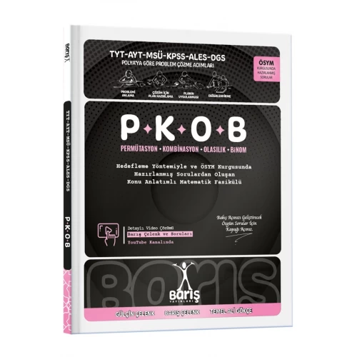 Barış Yayınları Permütasyon Kombinasyon Olasılık Binom Matematik Fasikülleri