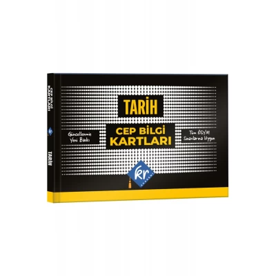 KPSS Tüm Sınavlar İçin Tarih Cep Bilgi Kartları KR Akademi Yayınları