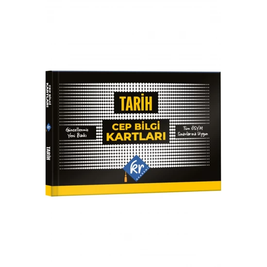 KPSS Tüm Sınavlar İçin Tarih Cep Bilgi Kartları KR Akademi Yayınları